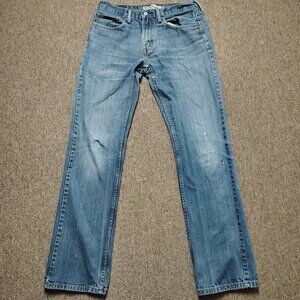 VINTAGE LEVI'S 559 Jeans Men 32x36 Blue Relaxed Straight Distressed Denim